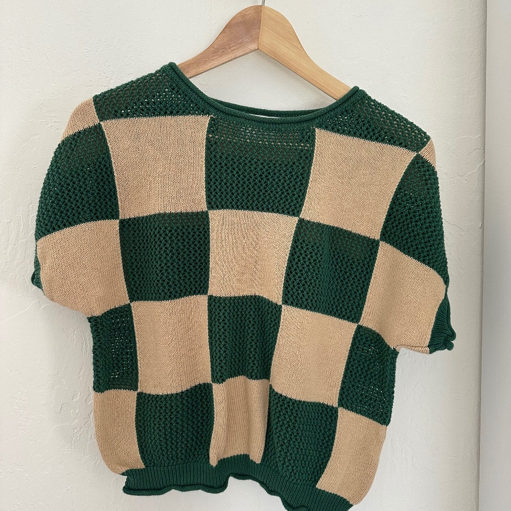Callahan short sleeved knit sweater
